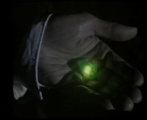 The glowing gemstone belonging to Sebastian