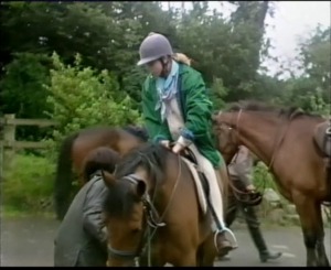 Dora loves horses but Jake is a little unsure of herself