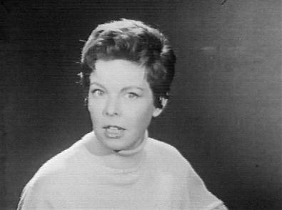 French lady who introduces each episode