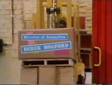 Director of animation Derek Mogford