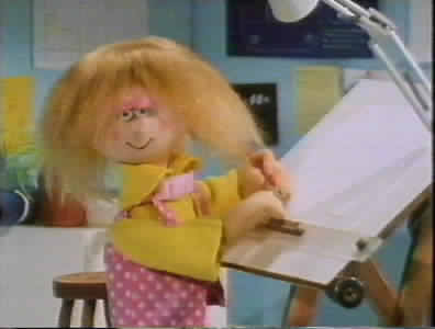 Tracy designing T.O.M.