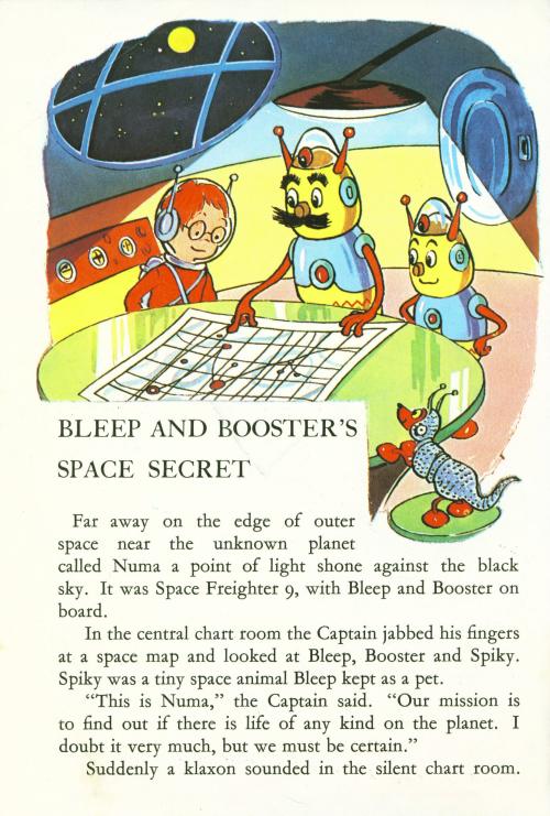 Bleep and Booster's Space Secret