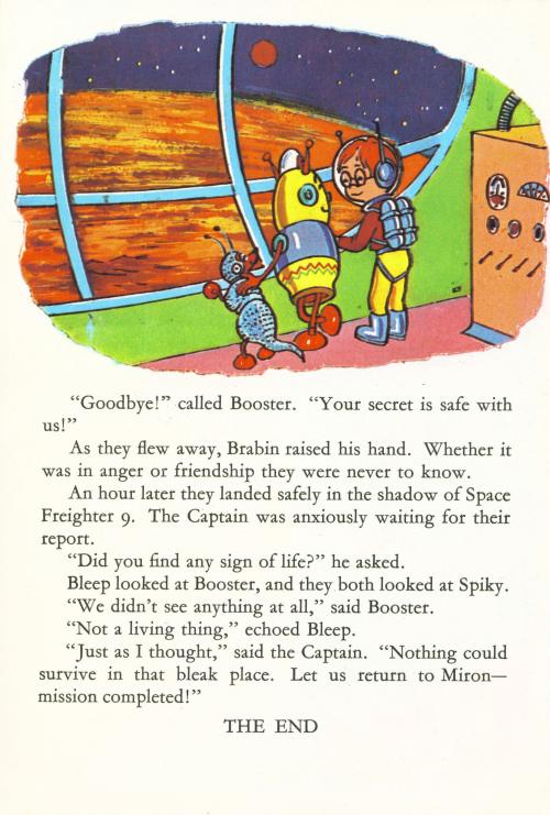 Bleep and Booster's Space Secret