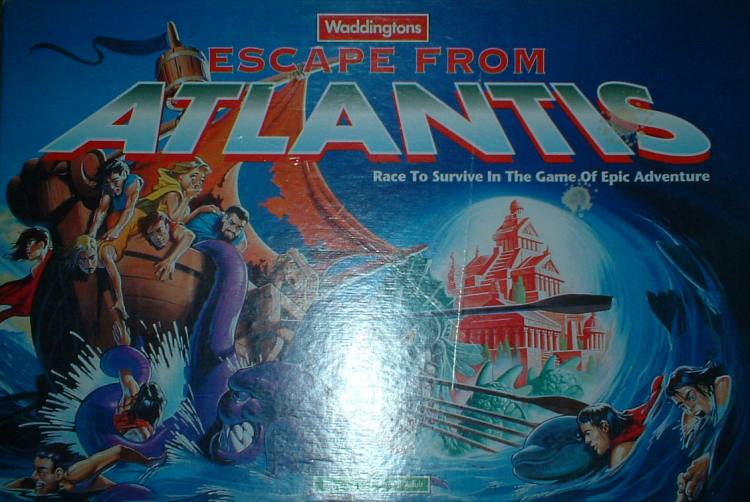 The 1996 Escape from Atlantis Front Cover