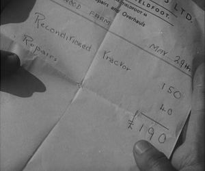 Now the bad news - the bill