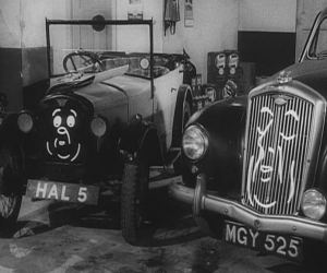 HAL 5 next to the Doctor's car