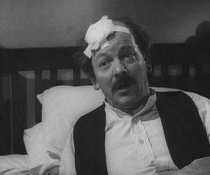 Ben asked for the Vicar so he could remind him about the flowers for the church