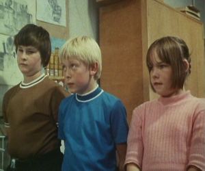 The guilty three appear before the Headmaster