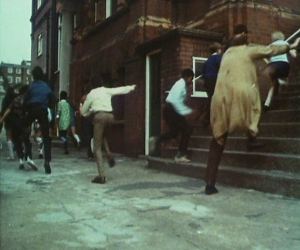 Everyone for themselves as the ball goes beserk