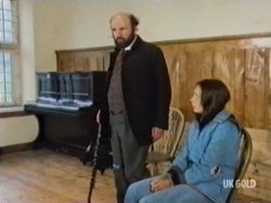 Mr. gordon accuses her of witchcraft