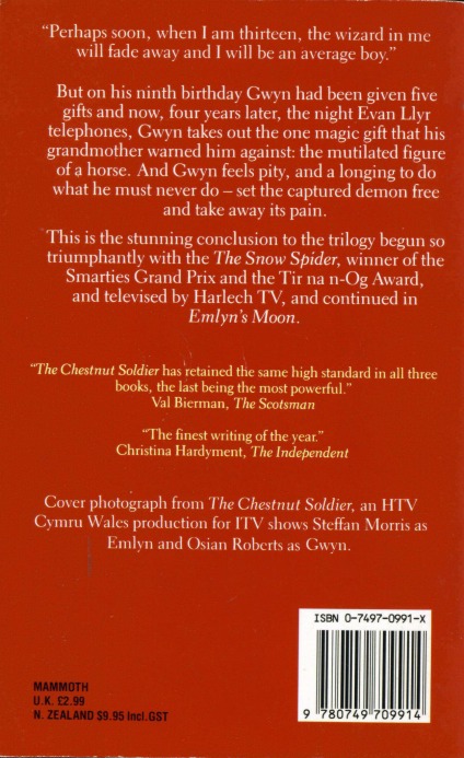 The Chestnut Soldier by Jenny Nimmo