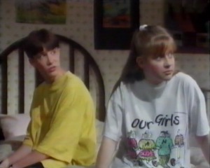 The children discuss Evan in Nia's bedroom