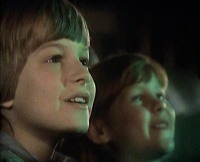 Matthew at the planetarium