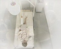 He was in a hospital