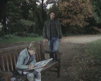 Several weeks later Matthew is busy drawing again