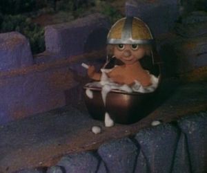 Osmosis following orders, takes a bath