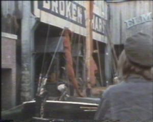 The whistling boy asks Mr Gosling for a job