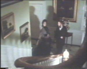 Mrs McDipper is nervous when she sees the black eagle crest