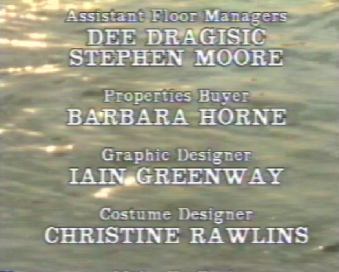 End credits for The December Rose