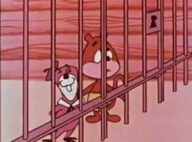 Muskie and Vince in jail