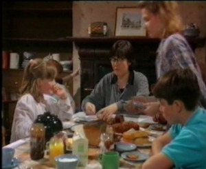 Time for tea at the Lloyd's house