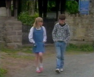 The two talk about Emlyn