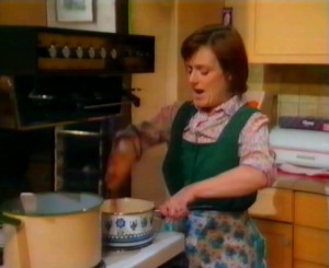 Mum is in a good mood - which will change completely as the day progresses