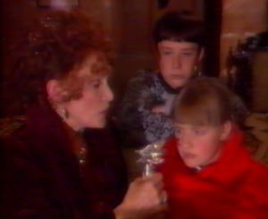 Nain tells the children that this flower is not from this Earth