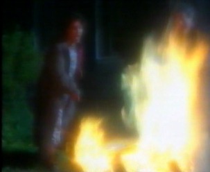 Emlyn's mum has had enough and burns her husband's work