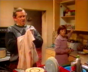 Mr. and Mrs. Lloyd have been told by Gwyn that both he and Nia are going to the chapel.