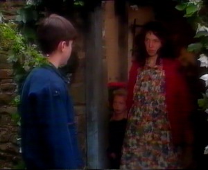 As Gwyn suspected, he finds his Aunt Elinor, Emlyn's mum living there