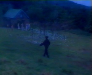 Emlyn has found the flower cottage shown the way by the pale children