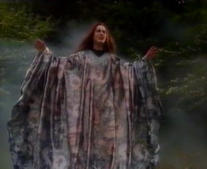 Gwyn turns into the Gwyn the magician as he halts the developments