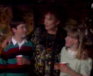 Nain is pleased that she has two children with magical powers.