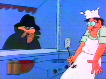 Harry is desperate for some proper food