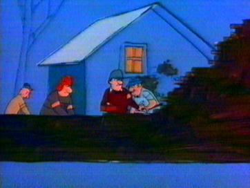 Meanwhile, Ralph is busy building a partition