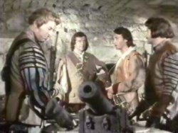 Inside the fort the remaining officers plan their strategy