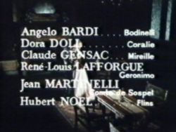 The Flashing Blade Credits