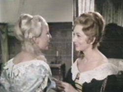 Mireille comforts Isabelle