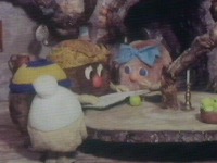 Mother Flump shows them Aunt Mirtle