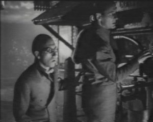 Tommy and Teddy hear a voice in the old tunnel