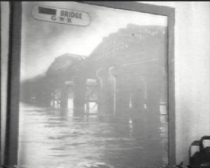 The bridge over the water