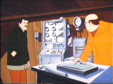 The scientists on the island