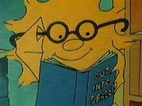Zoom Zoom wears glasses to read ??
