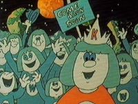 The people are delighted