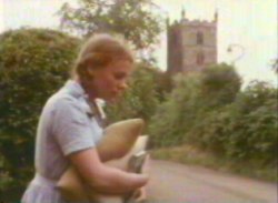 She decides to go to the pond