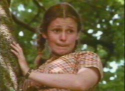 How will she get down ?