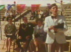 Aunt Blodwen is on the judges panel