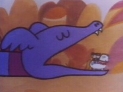 In the front end and out the back end