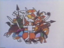 All the King's men chase after them